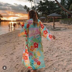 Spell and the gypsy collective NWT Margi House Maxi Robe Tutti Fruiti Size M/L
